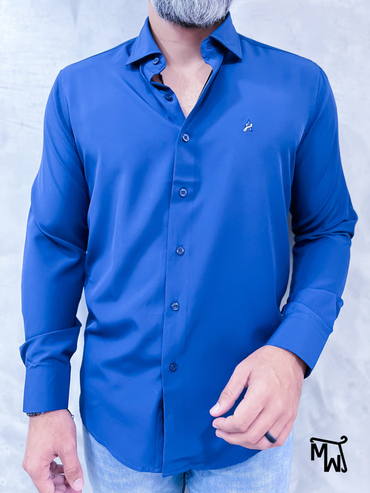 Camisa Manga Larga - Navy