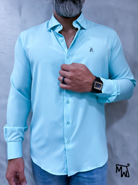 Camisa Manga Larga - AQUA